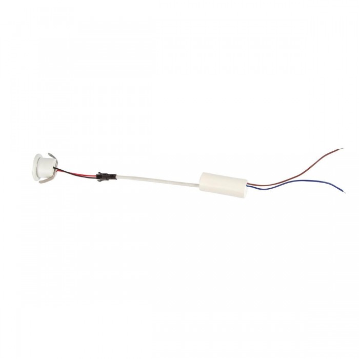 VK/04097/W/C - Χωνευτό σποτ μίνι led, 1W, 4000K, με driver 350mA, 120°, CRI>80, IP20, ø3.3x2cm, λευκό VK/04097/W/C - Χωνευτό σποτ μίνι led, 1W, 4000K, με driver 350mA, 120°, CRI>80, IP20, ø3.3x2cm, λευκό