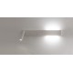 VK/04231/W/W/40/L - Φωτιστικό τοίχου led, 220-240V, 3W & 2x6W, 3200K, 690lm, 25°, CRI>70, IP20, 40cm, λευκό αριστερό VK/04231/W/W/40/L - Φωτιστικό τοίχου led, 220-240V, 3W & 2x6W, 3200K, 690lm, 25°, CRI>70, IP20, 40cm, λευκό αριστερό