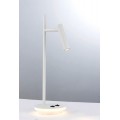VK/04234/B/W - Φωτιστικό γραφείου LED, 220-240V, 3W & 6W, 3000K, 621lm, CRI>80, IP20, ø18.5x45.5cm, μαύρο