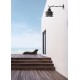 VK/01122/WA/B - Φωτιστικό τοίχου, μαύρο. E27. Max. 20W. (LED). IP44