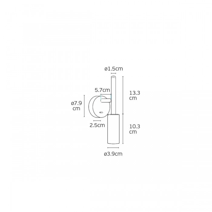 VK/04706/W/W - Λευκό. 3000K. 6W. 690lm. AC220-240V. 28°. LED Bridgelux. Τροφοδοτικό Eaglerise. Φωτιστικό τοίχου/διαβάσματος. ≤35°C. Χρόνος ζωής 3 έτη. Dim No. Με διακόπτn on/off. CRI>80. Αλουμίνιο + Σίδερο. IP20 VK/04706/W/W - Λευκό. 3000K. 6W. 690lm. AC220-240V. 28°. LED Bridgelux. Τροφοδοτικό Eaglerise. Φωτιστικό τοίχου/διαβάσματος. ≤35°C. Χρόνος ζωής 3 έτη. Dim No. Με διακόπτn on/off. CRI>80. Αλουμίνιο + Σίδερο. IP20