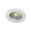 VK/03008G/W - Σποτ στρογγυλό, κινητό, GU10/PAR16, Max12W (LED), IP20, ø8.4x2.3cm, λευκό VK/03008G/W - Σποτ στρογγυλό, κινητό, GU10/PAR16, Max12W (LED), IP20, ø8.4x2.3cm, λευκό