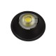 VK/03012G/B - Σποτ στρογγυλό, σταθερό, GU10/PAR16, Max12W (LED), IP20, ø8.2x6cm, μαύρο VK/03012G/B - Σποτ στρογγυλό, σταθερό, GU10/PAR16, Max12W (LED), IP20, ø8.2x6cm, μαύρο