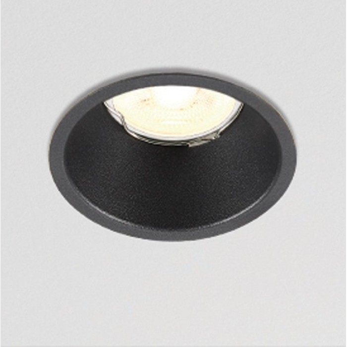 VK/03012G/B - Σποτ στρογγυλό, σταθερό, GU10/PAR16, Max12W (LED), IP20, ø8.2x6cm, μαύρο VK/03012G/B - Σποτ στρογγυλό, σταθερό, GU10/PAR16, Max12W (LED), IP20, ø8.2x6cm, μαύρο