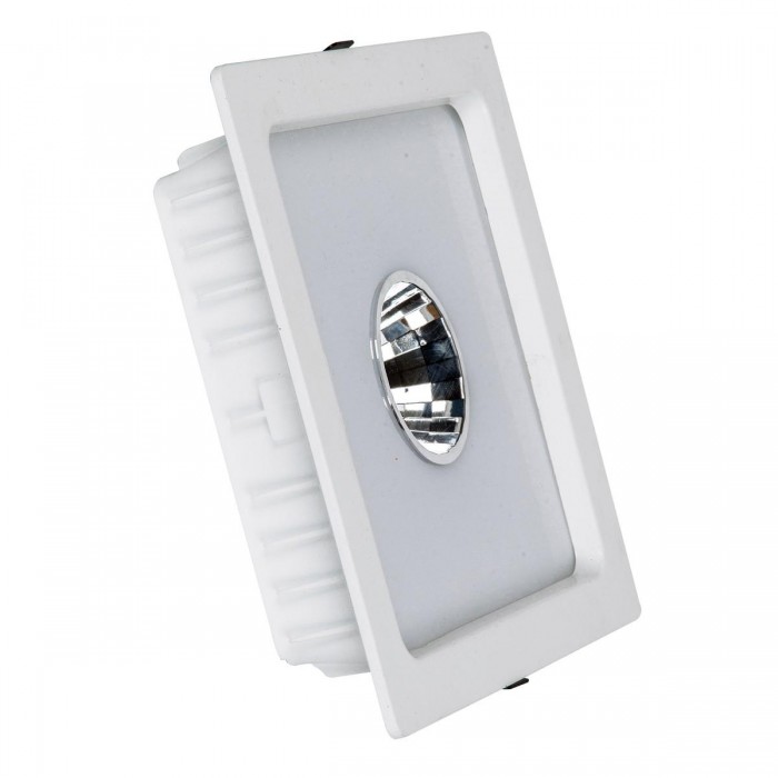 VK/04013/W/D - Φωτιστικό χωνευτό τετράγωνο downlight λευκού ματ χρώματος 30W 6000K 1960 lumen 120D με ενσωματωμένο λαμπτήρα VK/04013/W/D - Φωτιστικό χωνευτό τετράγωνο downlight λευκού ματ χρώματος 30W 6000K 1960 lumen 120D με ενσωματωμένο λαμπτήρα