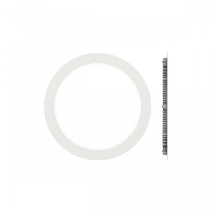 VK/04049/W/W - Χωνευτό φωτιστικό led panel, 15W, 3000K, 1.050lm, 115°, IP20, ø20x1.5cm, λευκό VK/04049/W/W - Χωνευτό φωτιστικό led panel, 15W, 3000K, 1.050lm, 115°, IP20, ø20x1.5cm, λευκό