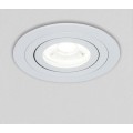  VK/03015G/W - Σποτ στρογγυλό, κινητό, GU10/PAR16, Max12W (LED), IP20, ø9.15x2.8cm, λευκό 