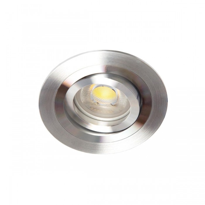 VK/03015G/AL - Σποτ στρογγυλό, κινητό, GU10/PAR16, Max12W (LED), IP20, ø9.15x2.8cm, αλουμίνιο VK/03015G/AL - Σποτ στρογγυλό, κινητό, GU10/PAR16, Max12W (LED), IP20, ø9.15x2.8cm, αλουμίνιο