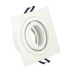  VK/03014G/W -<p>Σποτ τετράγωνο, κινητό, GU10/PAR16, Max12W (LED), IP20, 9.3x9.3x2.8cm, λευκό</p>