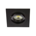 VK/03014G/B - Σποτ τετράγωνο, κινητό, GU10/PAR16, Max12W (LED), IP20, 9.3x9.3x2.8cm, μαύρο VK/03014G/B - Σποτ τετράγωνο, κινητό, GU10/PAR16, Max12W (LED), IP20, 9.3x9.3x2.8cm, μαύρο