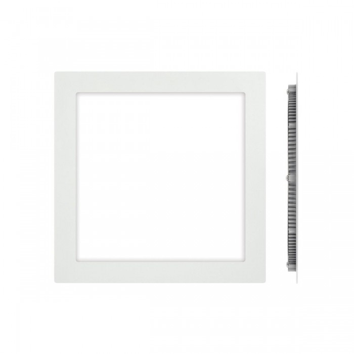 VK/04080/W/C - Χωνευτό φωτιστικό led panel, 18W, 4000K, 1.440lm, 115°, IP20, 22.5x22.5x1.5cm, λευκό VK/04080/W/C - Χωνευτό φωτιστικό led panel, 18W, 4000K, 1.440lm, 115°, IP20, 22.5x22.5x1.5cm, λευκό