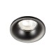  VK/03065G/B - Σποτ στρογγυλό, σταθερό, GU10/PAR16, Max12W (LED), IP20, ø8.5x3cm, μαύρο
