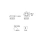 VK/03113G/W - Σποτ στρογγυλό, κινητό, GU10/PAR16, Max12W (LED), IP20, ø9.2x3.1cm, λευκό VK/03113G/W - Σποτ στρογγυλό, κινητό, GU10/PAR16, Max12W (LED), IP20, ø9.2x3.1cm, λευκό
