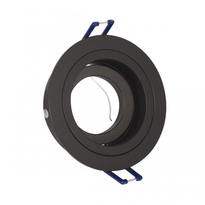 VK/03113G/B - Σποτ στρογγυλό, κινητό, GU10/PAR16, Max12W (LED), IP20, ø9.2x3.1cm, μαύρο VK/03113G/B - Σποτ στρογγυλό, κινητό, GU10/PAR16, Max12W (LED), IP20, ø9.2x3.1cm, μαύρο