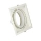 VK/03116/W - Σποτ τετράγωνο, κινητό, ES111/R111, GU10/G53, Max 20W (LED), IP20, 17.5x17.5x4.5cm, λευκό VK/03116/W - Σποτ τετράγωνο, κινητό, ES111/R111, GU10/G53, Max 20W (LED), IP20, 17.5x17.5x4.5cm, λευκό