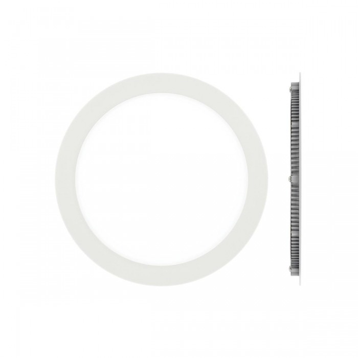 VK/04050/W/D - Χωνευτό φωτιστικό led panel, 18W, 6000K, 1.440lm, 115°, IP20, ø22.5x1.5cm, λευκό VK/04050/W/D - Χωνευτό φωτιστικό led panel, 18W, 6000K, 1.440lm, 115°, IP20, ø22.5x1.5cm, λευκό