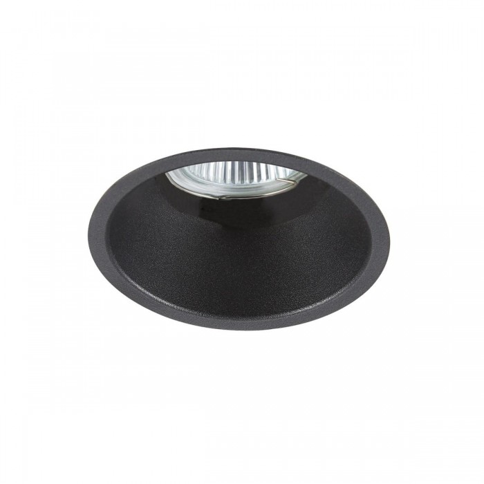  VK/03191G/B - Σποτ στρογγυλό, κινητό, GU10/PAR16, Max12W (LED), IP20, ø8.2x6cm, μαύρο 