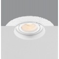 VK/03193G/W - Σποτ στρογγυλό, κινητό, trimless, GU10/PAR16, Max12W (LED), IP20, ø12.5x4cm, λευκό VK/03193G/W - Σποτ στρογγυλό, κινητό, trimless, GU10/PAR16, Max12W (LED), IP20, ø12.5x4cm, λευκό