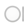 VK/04050/G/CCT - Γκρι. Slim Panel CCT Led. 3000K-4000K-6000K 1.440lm 18W 120° CRI>80. AC Driver 220-240V (included). LED SMD 2835. 50.000hrs. <45°C. ø22.5x1.5cm, Αλουμίνιο, πλαστικό. IP20 VK/04050/G/CCT - Γκρι. Slim Panel CCT Led. 3000K-4000K-6000K 1.440lm 18W 120° CRI>80. AC Driver 220-240V (included). LED SMD 2835. 50.000hrs. <45°C. ø22.5x1.5cm, Αλουμίνιο, πλαστικό. IP20