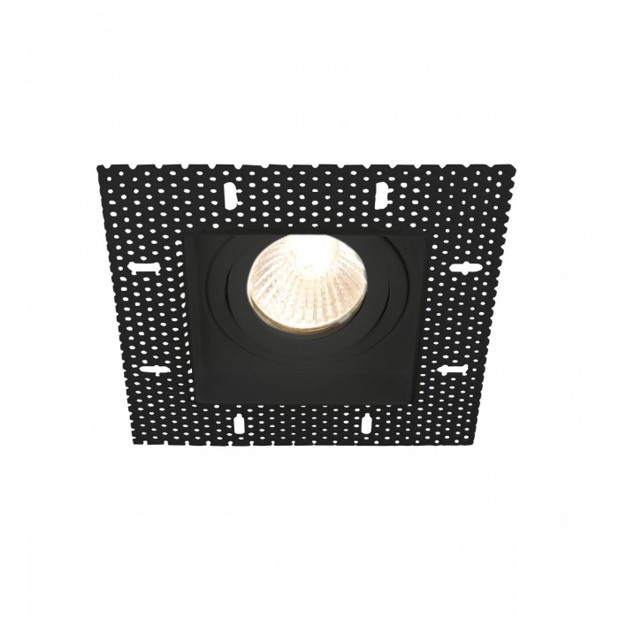 VK/03194G/B - Σποτ τετράγωνο, κινητό, trimless, GU10/PAR16, Max12W (LED), IP20, 12.5x12.5x4cm, μαύρο VK/03194G/B - Σποτ τετράγωνο, κινητό, trimless, GU10/PAR16, Max12W (LED), IP20, 12.5x12.5x4cm, μαύρο