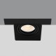 VK/03194G/B - Σποτ τετράγωνο, κινητό, trimless, GU10/PAR16, Max12W (LED), IP20, 12.5x12.5x4cm, μαύρο VK/03194G/B - Σποτ τετράγωνο, κινητό, trimless, GU10/PAR16, Max12W (LED), IP20, 12.5x12.5x4cm, μαύρο