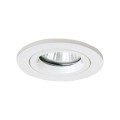  VK/03195/W - Σποτ στρογγυλό, σταθερό, GU5.3/PAR16, Max 12W (LED), IP65, ø9x2.5cm, λευκό