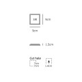 VK/04075/W/CCT - Λευκό. Slim Panel CCT Led. 3000K-4000K-6000K 180lm 3W 100° CRI>80. AC Driver 220-240V (included). LED SMD 2835. 50.000hrs. <45°C. 9x9cm. Αλουμίνιο,πλαστικό. IP20 VK/04075/W/CCT - Λευκό. Slim Panel CCT Led. 3000K-4000K-6000K 180lm 3W 100° CRI>80. AC Driver 220-240V (included). LED SMD 2835. 50.000hrs. <45°C. 9x9cm. Αλουμίνιο,πλαστικό. IP20