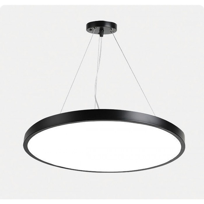 VK/PANEL/B/SRK/1.5 - 1.5m μαύρο σετ κρέμασης για το Panel οροφής CCT LED VK/04556-VK/04560, με ροζέτα ø12cm VK/PANEL/B/SRK/1.5 - 1.5m μαύρο σετ κρέμασης για το Panel οροφής CCT LED VK/04556-VK/04560, με ροζέτα ø12cm