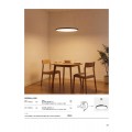 VK/PANEL/W/SRK/1.5 - 1.5m λευκό σετ κρέμασης για το Panel οροφής CCT LED VK/04556-VK/04560, με ροζέτα ø12cm