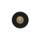 VK/03290/B -<p>Σποτ στρογγυλό, κινητό, GU5.3/PAR16, Max 12W (LED), IP65, ø8.5x3.9cm, μαύρο</p>
