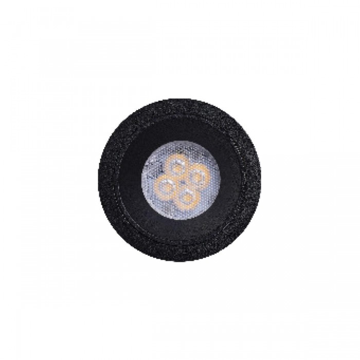 VK/03291G/B -<p>Σποτ στρογγυλό, σταθερό, GU10/MR11, Max6W (LED), IP20, ø5.5x2.5cm, μαύρο</p>