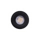 VK/03291G/B -<p>Σποτ στρογγυλό, σταθερό, GU10/MR11, Max6W (LED), IP20, ø5.5x2.5cm, μαύρο</p>