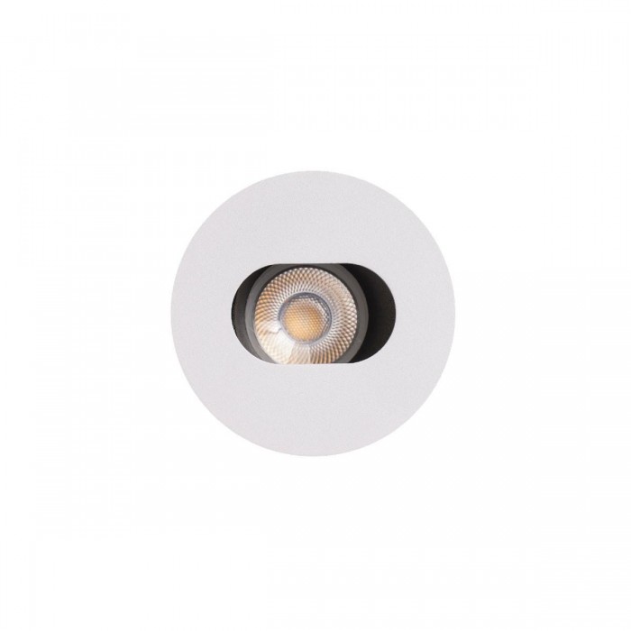 VK/03305G/W - Σποτ στρογγυλό, κινητό, GU10/PAR16, Max12W (LED), IP20, ø8.4x4.5cm, λευκό VK/03305G/W - Σποτ στρογγυλό, κινητό, GU10/PAR16, Max12W (LED), IP20, ø8.4x4.5cm, λευκό
