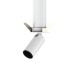 VK/04612/W-B/W - Χωνευτό κινητό σποτ led. 3000K. 610lm. 6W. CRI>90, IP20, λευκό + μαύρο
