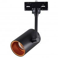 VK/03094TR/BGD - 3-phase φωτιστικό ράγας, GU10/PAR16, max 12W (LED), L13cm, IP20, μαύρο-χρυσό VK/03094TR/BGD - 3-phase φωτιστικό ράγας, GU10/PAR16, max 12W (LED), L13cm, IP20, μαύρο-χρυσό