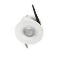 VK/04127/W/C - Χωνευτό σποτ led, 3W, 4000K, 122lm, 20°, CRI>80, IP20, ø4x2.7cm, λευκό