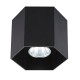VK/03095CE/B - Φωτιστικό οροφής εξάγωνο, 240V, GU10/PAR16, Max 12W (LED), IP20, 12.6x10cm, μαύρο VK/03095CE/B - Φωτιστικό οροφής εξάγωνο, 240V, GU10/PAR16, Max 12W (LED), IP20, 12.6x10cm, μαύρο