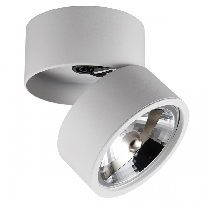 VK/03097CE/W - Σποτ οροφής, 240V, GU10/ES111, Max 20W (LED), ø11.9x18.5cm, IP20, κινητό, λευκό 