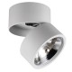 VK/03097CE/W - Σποτ οροφής, 240V, GU10/ES111, Max 20W (LED), ø11.9x18.5cm, IP20, κινητό, λευκό 