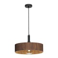 VK/03349/PE/WW/40 - Walnut wood. E27. Max 20W (LED). 240V. -10°C → 40°C. Οροφής/κρεμαστό. Ξύλο καρυδιάς, υφασμάτινο καλώδιο, μεταλλική ροζέτα. IP20 VK/03349/PE/WW/40 - Walnut wood. E27. Max 20W (LED). 240V. -10°C → 40°C. Οροφής/κρεμαστό. Ξύλο καρυδιάς, υφασμάτινο καλώδιο, μεταλλική ροζέτα. IP20