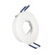  VK/03068/W - Σποτ στρογγυλό, σταθερό, GU10/PAR16, Max12W (LED), IP20, ø8.2x2.4cm, λευκό 