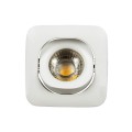 VK/03071/W - Σποτ τετράγωνο, κινητό, GU10/PAR16, Max12W (LED), IP20, 8.2x8.2x2.4cm, λευκό VK/03071/W - Σποτ τετράγωνο, κινητό, GU10/PAR16, Max12W (LED), IP20, 8.2x8.2x2.4cm, λευκό