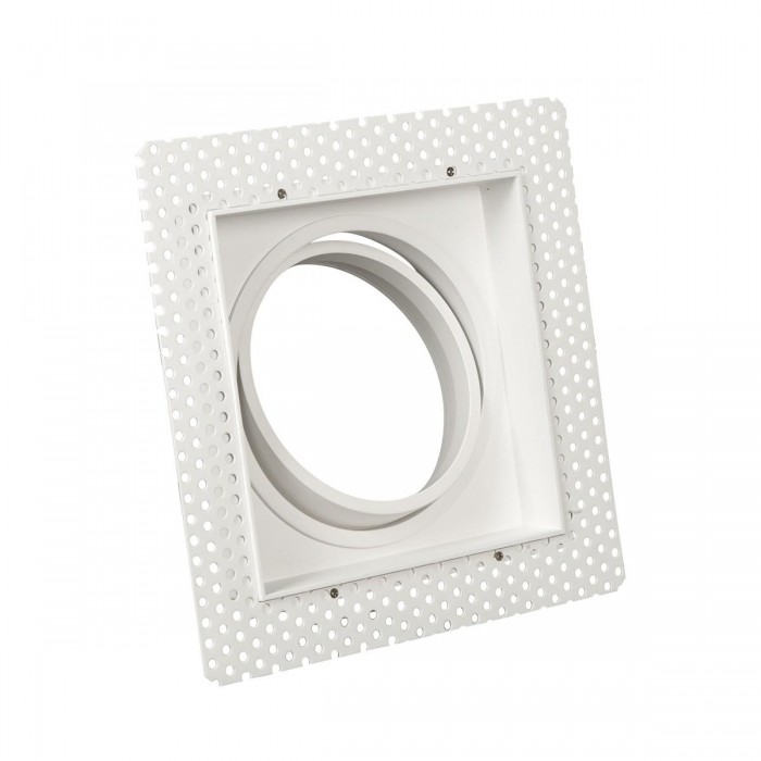 VK/03185/W - Σποτ τετράγωνο, κινητό, trimless, ES111/R111, GU10/G53, Max 20W (LED), IP20, 15x15x4.5cm, λευκό VK/03185/W - Σποτ τετράγωνο, κινητό, trimless, ES111/R111, GU10/G53, Max 20W (LED), IP20, 15x15x4.5cm, λευκό