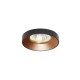 VK/03306/BC - Χωνευτό σποτ, σταθερό για GU10/PAR16, Max12W (LED), IP20, ø7.5x3cm, sanded black body+copper reflector VK/03306/BC - Χωνευτό σποτ, σταθερό για GU10/PAR16, Max12W (LED), IP20, ø7.5x3cm, sanded black body+copper reflector