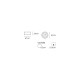 VK/03307/WG - Χωνευτό σποτ, σταθερό για GU10/PAR16, Max12W (LED), IP20, ø7x3.6cm, sanded white outside+gold inside VK/03307/WG - Χωνευτό σποτ, σταθερό για GU10/PAR16, Max12W (LED), IP20, ø7x3.6cm, sanded white outside+gold inside