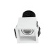 VK/04221/W/W - Χωνευτό κινητό σποτ led, 3W, 3000K, 89lm, 8°, IP20, λευκό