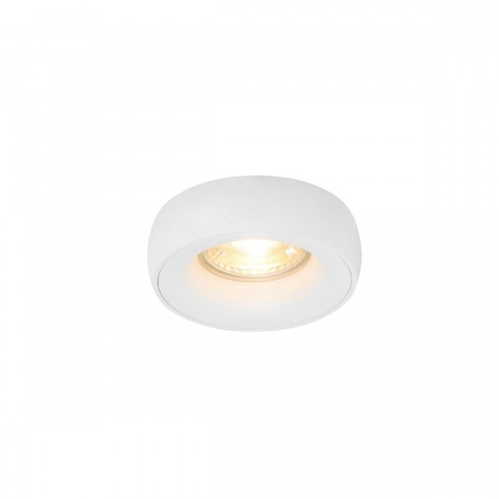 VK/03308/W - Χωνευτό σποτ, σταθερό για GU10/PAR16, Max12W (LED), IP20, ø8.5x3.6cm, sanded white VK/03308/W - Χωνευτό σποτ, σταθερό για GU10/PAR16, Max12W (LED), IP20, ø8.5x3.6cm, sanded white