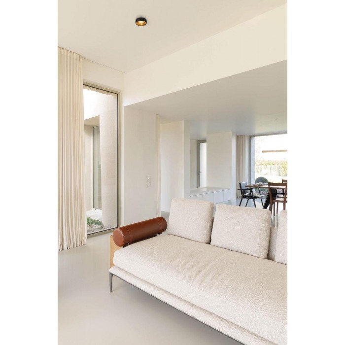 VK/03308/B - Χωνευτό σποτ, σταθερό για GU10/PAR16, Max12W (LED), IP20, ø8.5x3.6cm, sanded black VK/03308/B - Χωνευτό σποτ, σταθερό για GU10/PAR16, Max12W (LED), IP20, ø8.5x3.6cm, sanded black