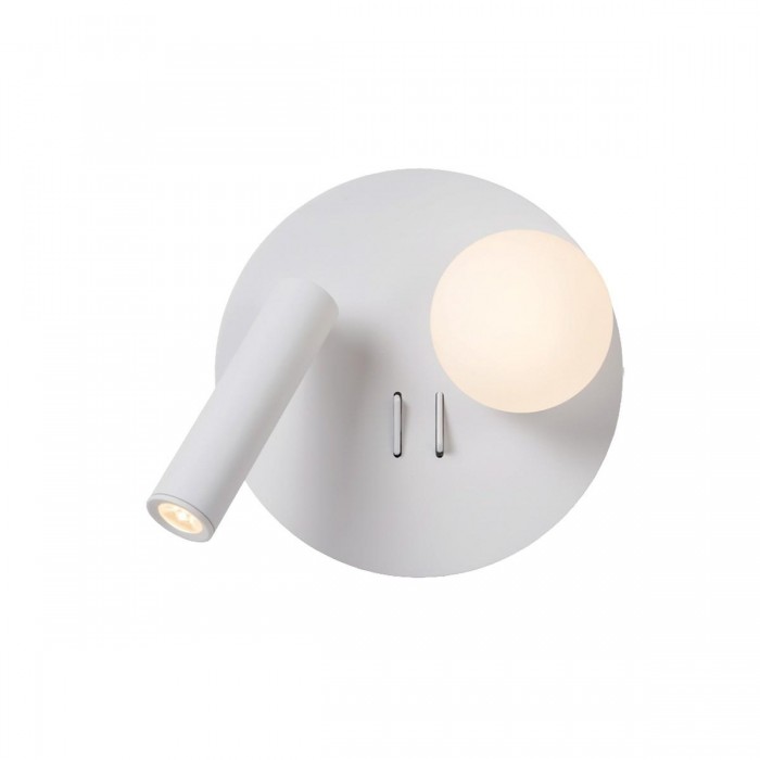 VK/03355/WA/W - Λευκό. LED + G9. Max 8W (LED). 3000K. 3W. LED COB. 200lm. AC220-240V. 60°. Φωτιστικό τοίχου/διαβάσματος. -20°C → 40°C. 30.000hrs. Dim Yes, 3-step dimmable. Με 2 λεπτούς διακόπτες. CRI>80. Σίδερο + αλουμίνιο + γυαλί. IP20 VK/03355/WA/W - Λευκό. LED + G9. Max 8W (LED). 3000K. 3W. LED COB. 200lm. AC220-240V. 60°. Φωτιστικό τοίχου/διαβάσματος. -20°C → 40°C. 30.000hrs. Dim Yes, 3-step dimmable. Με 2 λεπτούς διακόπτες. CRI>80. Σίδερο + αλουμίνιο + γυαλί. IP20