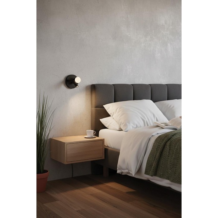 VK/03355/WA/B - Μαύρο. LED + G9. Max 8W (LED). 3000K. 3W. LED COB. 200lm. AC220-240V. 60°. Φωτιστικό τοίχου/διαβάσματος. -20°C → 40°C. 30.000hrs. Dim Yes, 3-step dimmable. Με 2 λεπτούς διακόπτες. CRI>80. Σίδερο + αλουμίνιο + γυαλί. IP20 VK/03355/WA/B - Μαύρο. LED + G9. Max 8W (LED). 3000K. 3W. LED COB. 200lm. AC220-240V. 60°. Φωτιστικό τοίχου/διαβάσματος. -20°C → 40°C. 30.000hrs. Dim Yes, 3-step dimmable. Με 2 λεπτούς διακόπτες. CRI>80. Σίδερο + αλουμίνιο + γυαλί. IP20
